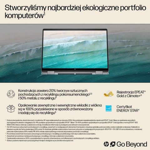 HP Envy x360 14-fa0016nw Ryzen 7 8840HS 14"WUXGA Touch 300nits 16GB LPDDR5-6400 SSD512 Radeon 780M Cam 5 Mpx IR 59Wh Win11 Meteo