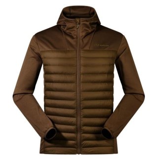 Kurtka hybrydowa męska Berghaus Vaskye Hooded Hybrid Jacket roz. L brązowa