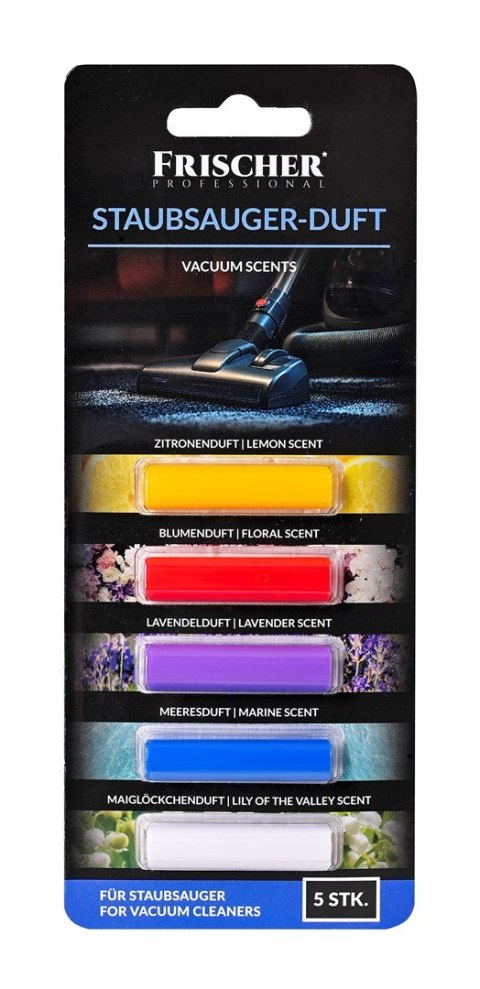 Wkład zapachowy do odkurzacza, mix 5 zapachów Frischer mix 5 zapachów, 5 SZT