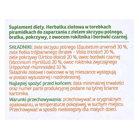 Bonatium Herbatka ziołowa Włosy, skóra i paznokcie Fix 20szt.