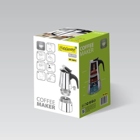 Kawiarka na 6 filiżanek MR-1660-6 MAESTRO