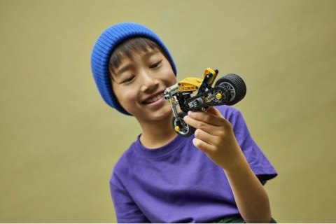LEGO Technic 42225 - Żółty motocykl