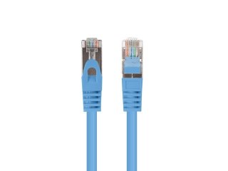PATCHCORD KAT.5E UTP 0.5M NIEBIESKI FLUKE PASSED LANBERG 10-PACK