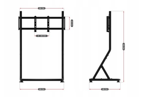 Stelaż do telewizora Huzaro Speed 9.1