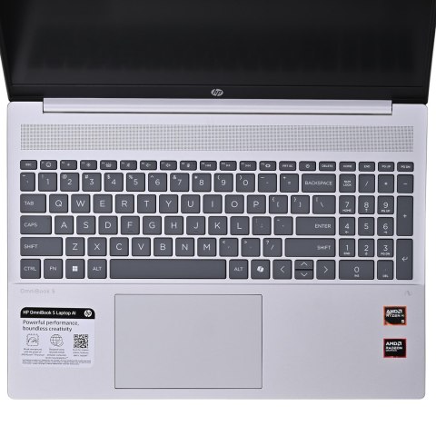 HP OmniBook 5 16-AG1065ST Ryzen AI 5 340 16" WUXGA AG 16GB SSD512 BT BLKB Win11 Meteor Silver (REPACK) 2Y