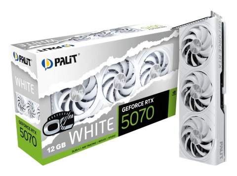Karta graf. Palit RTX 5070 WHITE OC 12GB