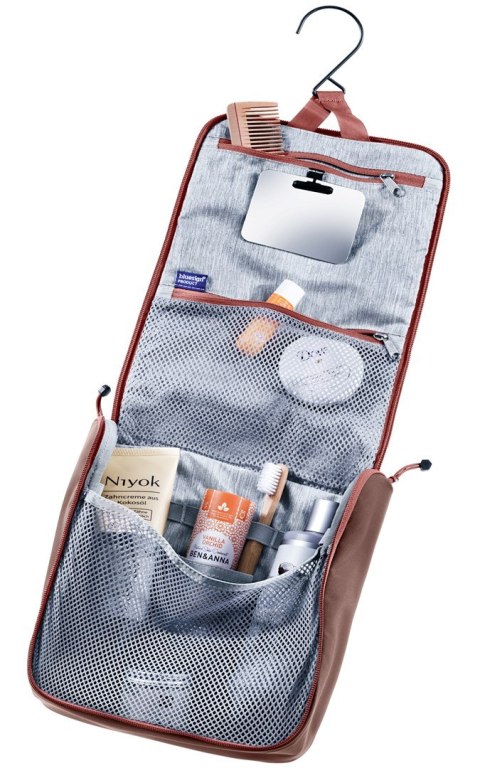 Kosmetyczka turystyczna Deuter Wash Center II, caspia/raisin