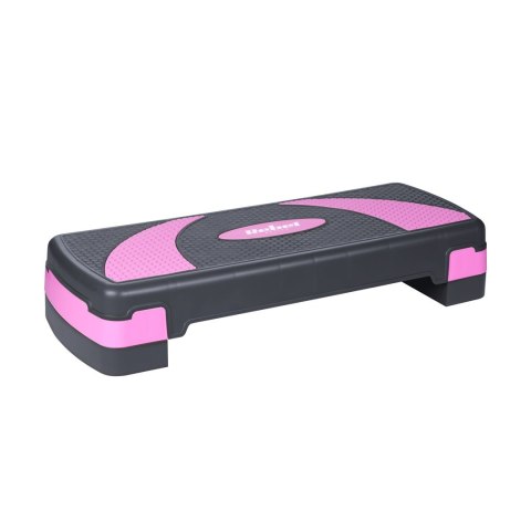 REBEL ACTIVE STEP DO AEROBIKU I ĆWICZEŃ FITNESS, 3 STOPNIE, 78 CM, SZARO-FIOLETOWY RBA-3225-PU