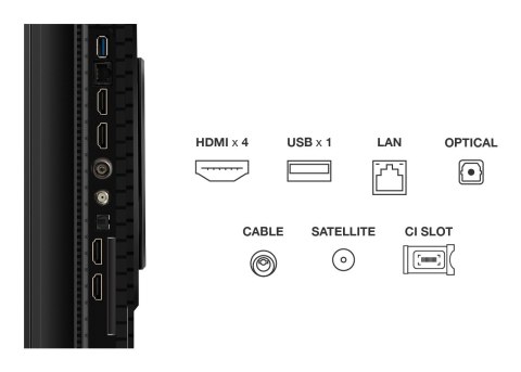 Telewizor TCL 55P8K QLED 55" 4K Ultra HD 240Hz Google TV Dolby Atmos Metaliczny