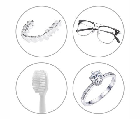 Activejet Myjka ultradźwiękowa UV AUC-200 biała