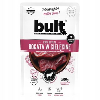 BULT Saszetka mielonka bogata w cielęcinę karma mokra dla psa 500g