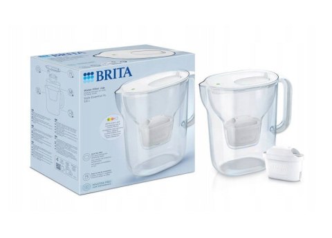 Dzbanek filtrujący BRITA Style ESSENTIAL XL biały + Filtr MX Pro Pure Performance