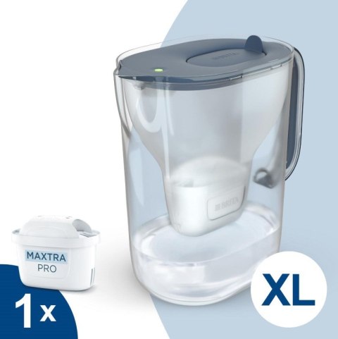 Dzbanek filtrujący BRITA Style ESSENTIAL XL niebieski + Filtr MX Pro Pure Performance