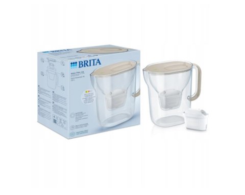 Dzbanek filtrujący BRITA Style ESSENTIAL XL piaskowy + Filtr MX Pro Pure Performance ?