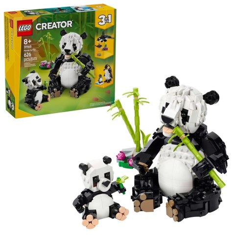 LEGO CREATOR 31165 Dzikie zwierzęta: rodzina pand