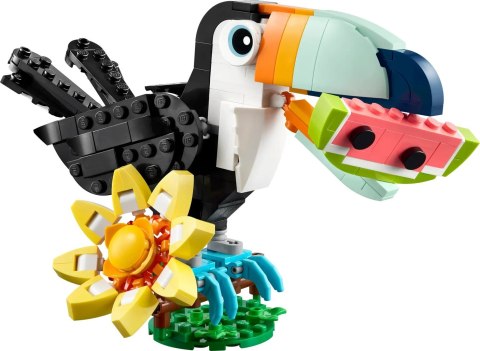 LEGO Creator 3w1 31173 Dzikie zwierzęta: Tropikalny tukan