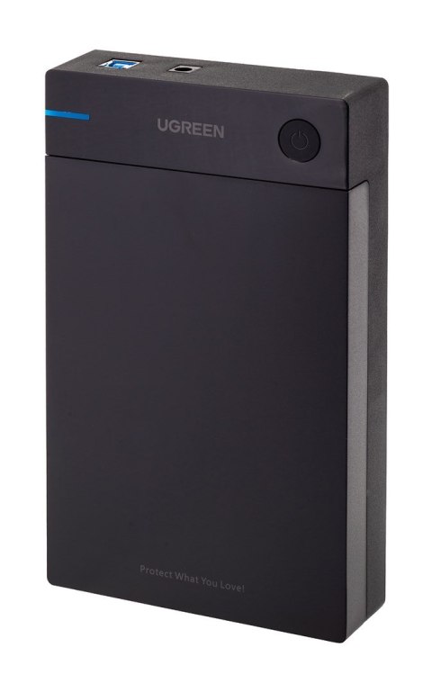 Ugreen Obudowa na dysk SATA 3,5'' HDD; USB 3.0 (czarny)