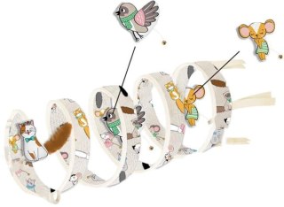 ZOLUX Tunel dla kota spirala wzór koty i myszy CHATOUILLE 79cm