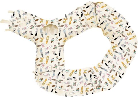 ZOLUX Zabawka dla kota tunel Y wzór koty i myszy CHATOUILLE 40x29x7 cm