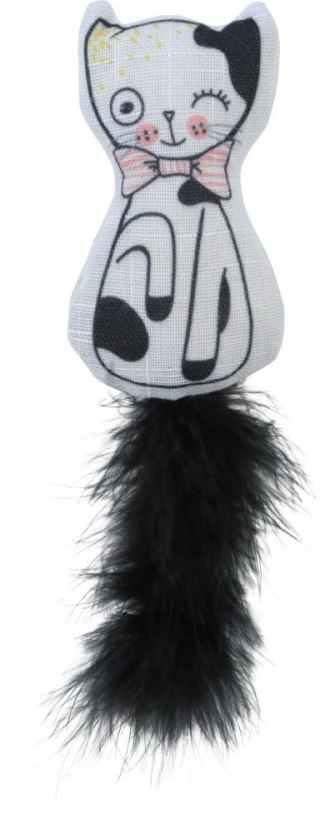 ZOLUX Zabawka dla kota z piórkami i kocimiętką kot wianek CHATOUILLE 13cm