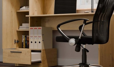 Zestaw Biurko + Regał COSMO DĄB ARTISAN