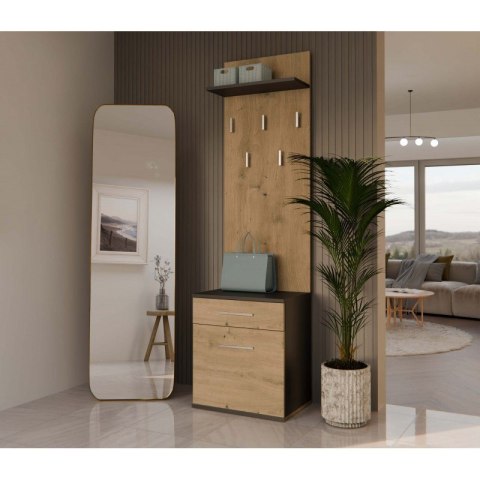 DUO WIESZAK ANTRACYT/ARTISAN