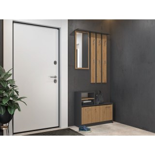 GARDEROBA SZAFKA NA OBUWIE ANTRACYT/ARTISAN