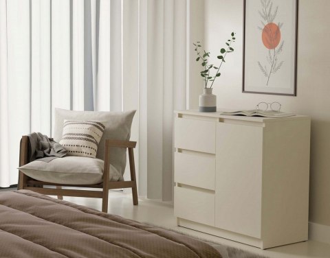 KOMODA 1 DRZWI 3 SZUFLADY KASZMIR KOMPLET