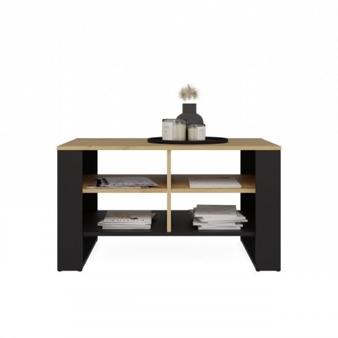STOLIK KAWOWY MODERN 4P SLIM ARTISAN NOGA CZARNA