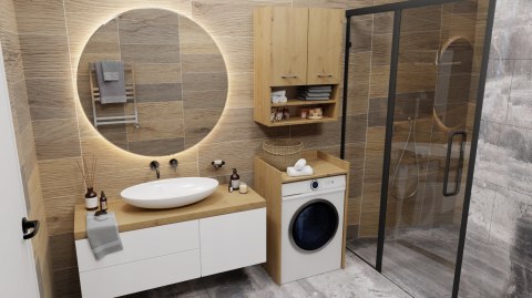 SZAFKA NA PRALKE POLA NP ARTISAN