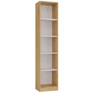 REGAŁ NA KSIĄŻKI 40 CM ARTISAN/BIEL