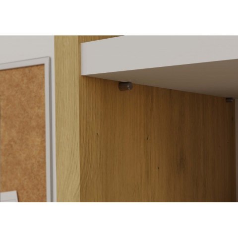 REGAŁ NA KSIĄŻKI 40 CM ARTISAN/BIEL