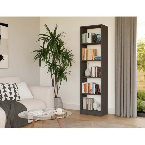 REGAŁ NA KSIĄŻKI 50 CM ANTRACYT