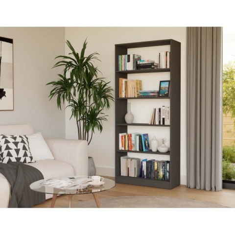 REGAŁ NA KSIĄŻKI 80 CM ANTRACYT