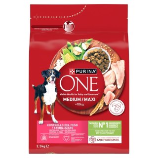 PURINA ONE MED/MAX Adult Turkey & Rice 2,5kg