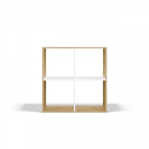 REGAŁ MALAX 2X2 ARTISAN/BIEL