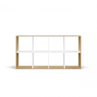 REGAŁ MALAX 2X4 ARTISAN/BIEL