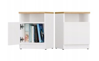 SZAFKA NOCNA GALAX 30/1D BIEL/ARTISAN