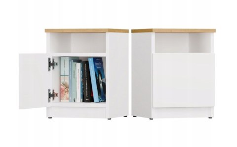 SZAFKA NOCNA GALAX 30/1D BIEL/ARTISAN