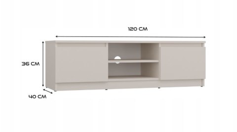 Szafka RTV MALWA 120 kaszmir