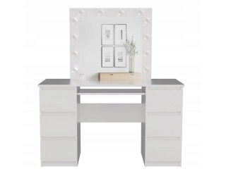 ZESTAW BIURKO KUBA BIEL MAT + MARINA LUSTRO