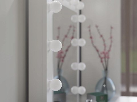 ZESTAW BIURKO KUBA BIEL MAT + MARINA LUSTRO