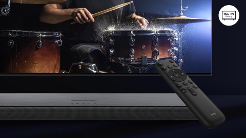 Soundbar TCL S55HE 2.1 kan. 220W Bluetooth 5.2 Dolby Atmos Tytanowy