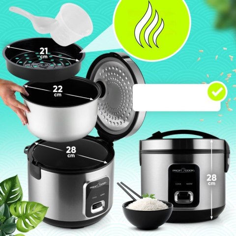 Urządzenie do gotowania ryżu PC-RK 1285 PROFICOOK