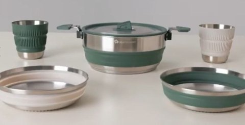 Zestaw kuchenny SEA TO SUMMIT Detour Stainless Steel Kettle Cook Set