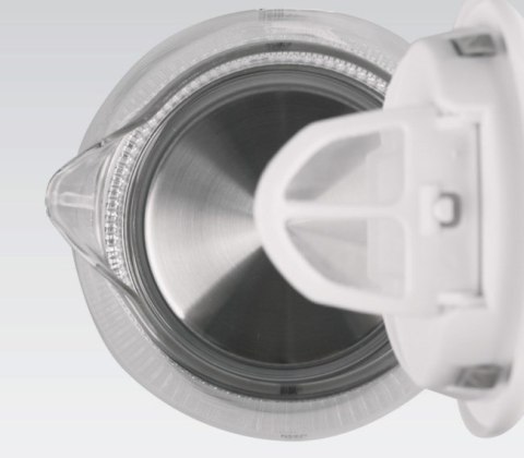 Czajnik elektryczny szklany 1,7L 2200W MR-063-WHITE MAESTRO
