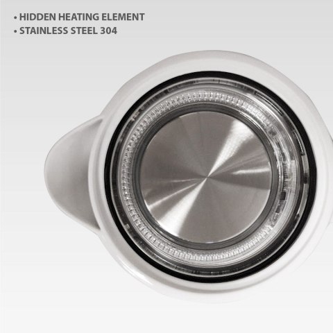 Czajnik elektryczny szklany 2200W MR-061-BLACK MAESTRO