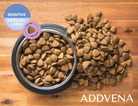 ADDVENA POWER OF NATURE Sensitive dla psów wrażliwych średnich i dużych ras 2,5kg