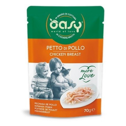 Oasy More Love Chicken breast pouch 70gr