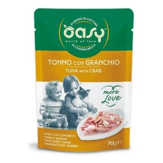 Oasy More Love Tuna with Crab pouch 70gr